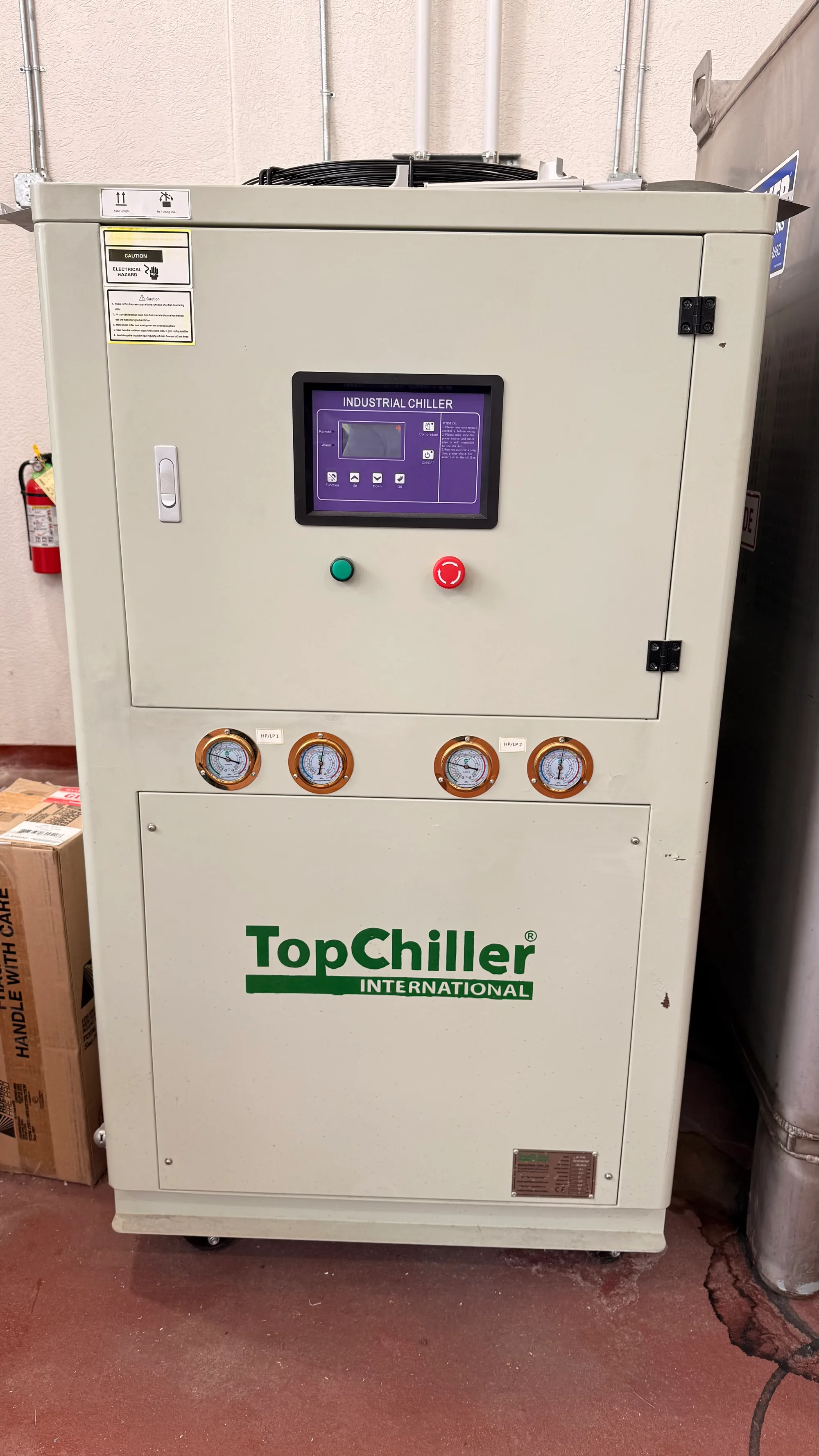 TopChiller International industrial chiller