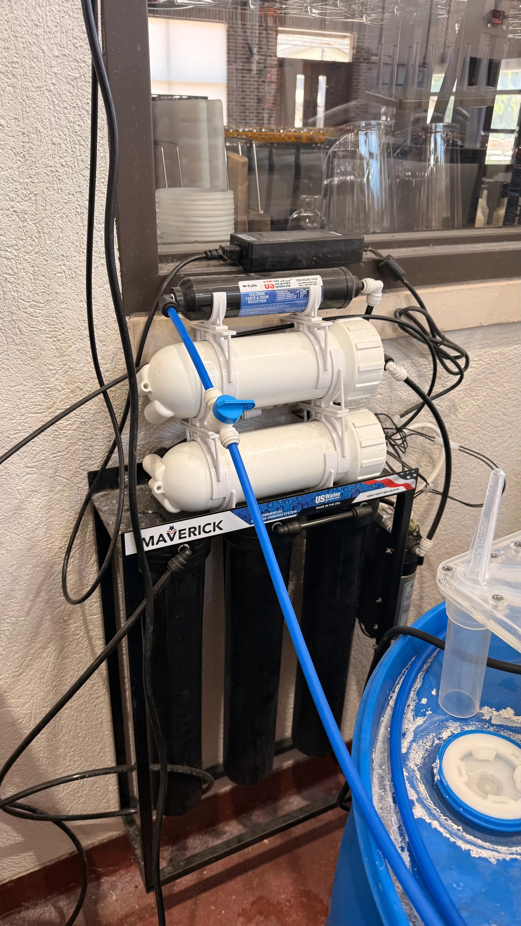 Water filtration system (reverse osmosis)