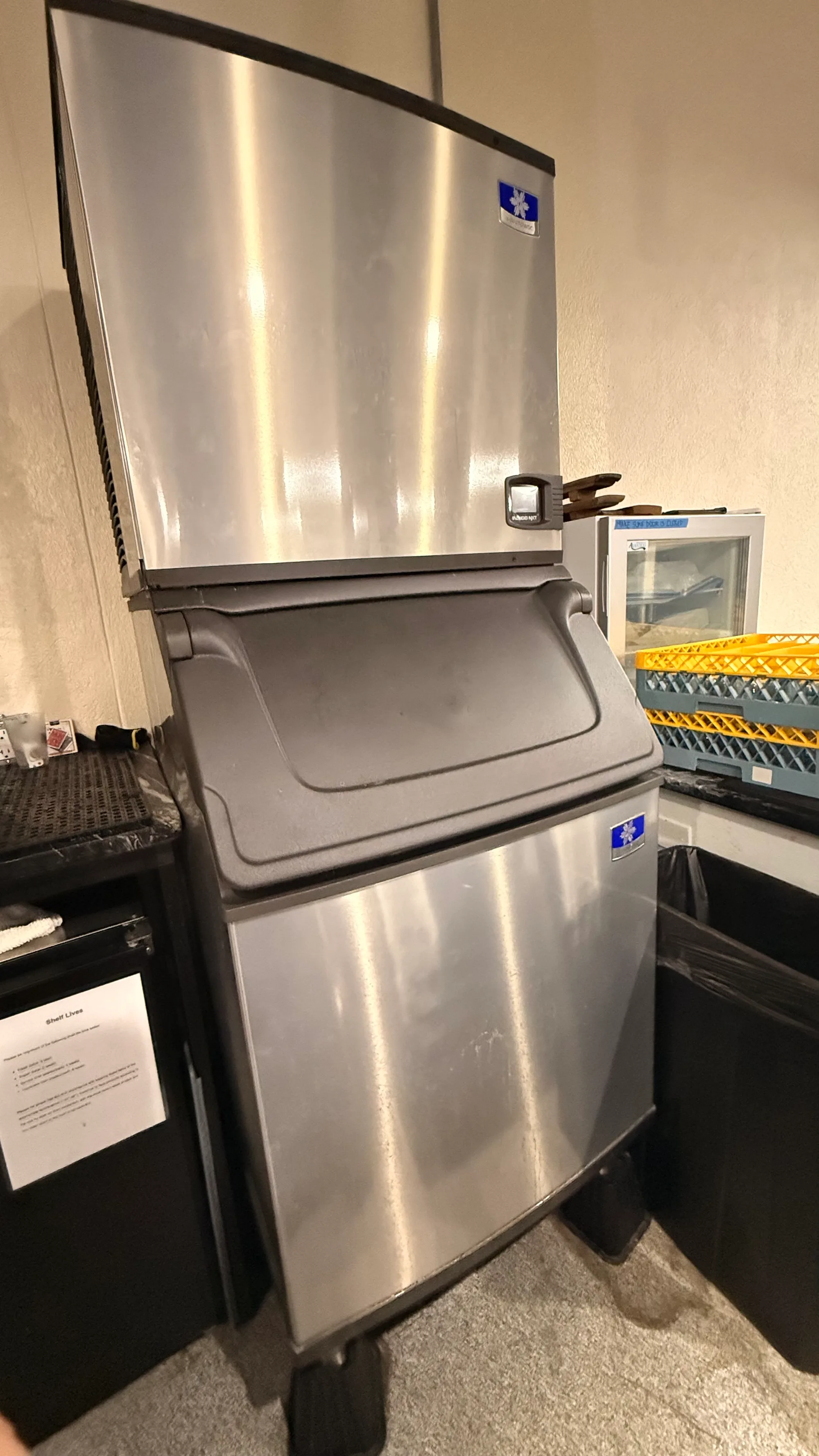 Indigo cooler