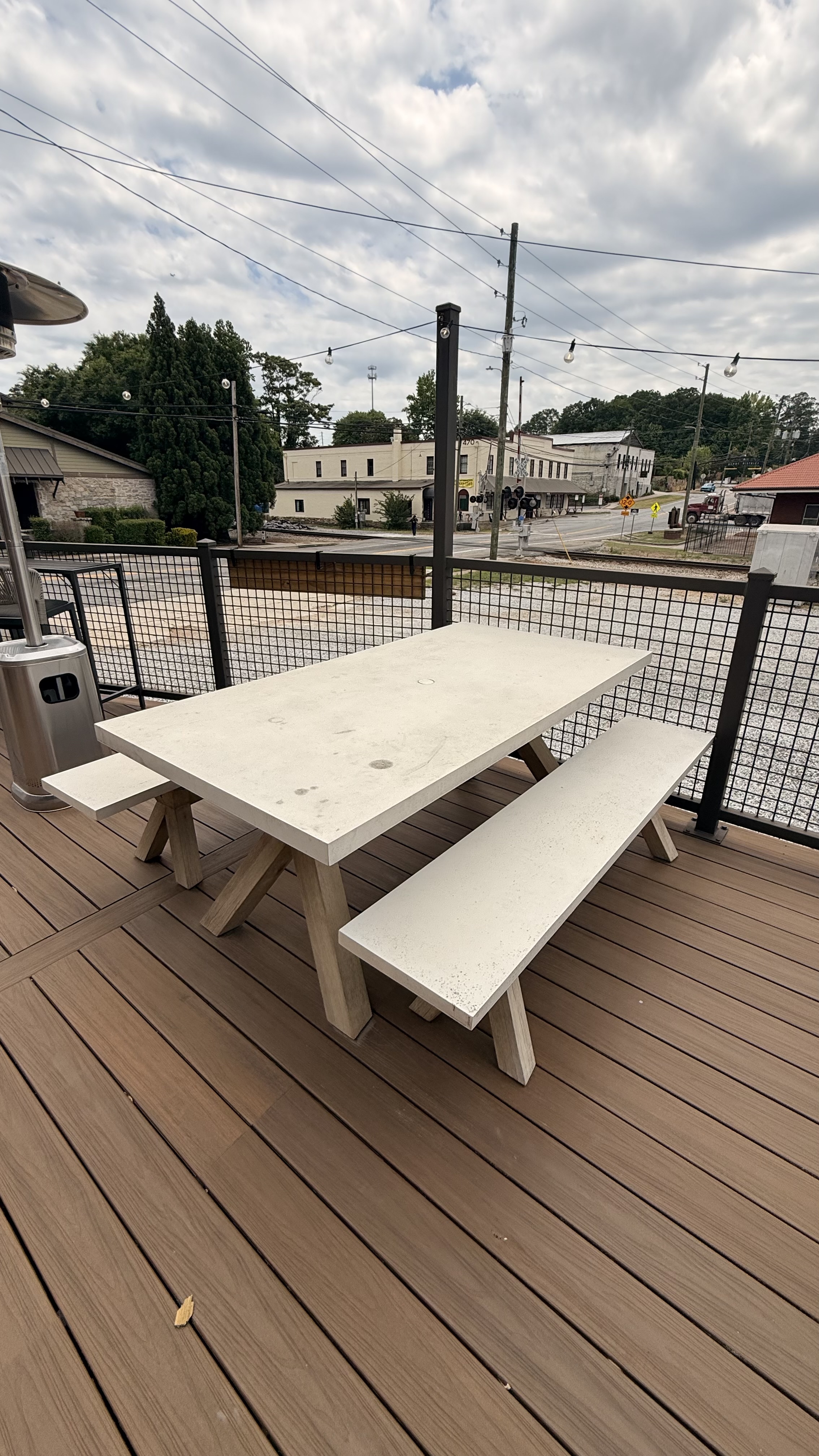 Picnic table set (table + 2 integrated benches) thumbnail 2