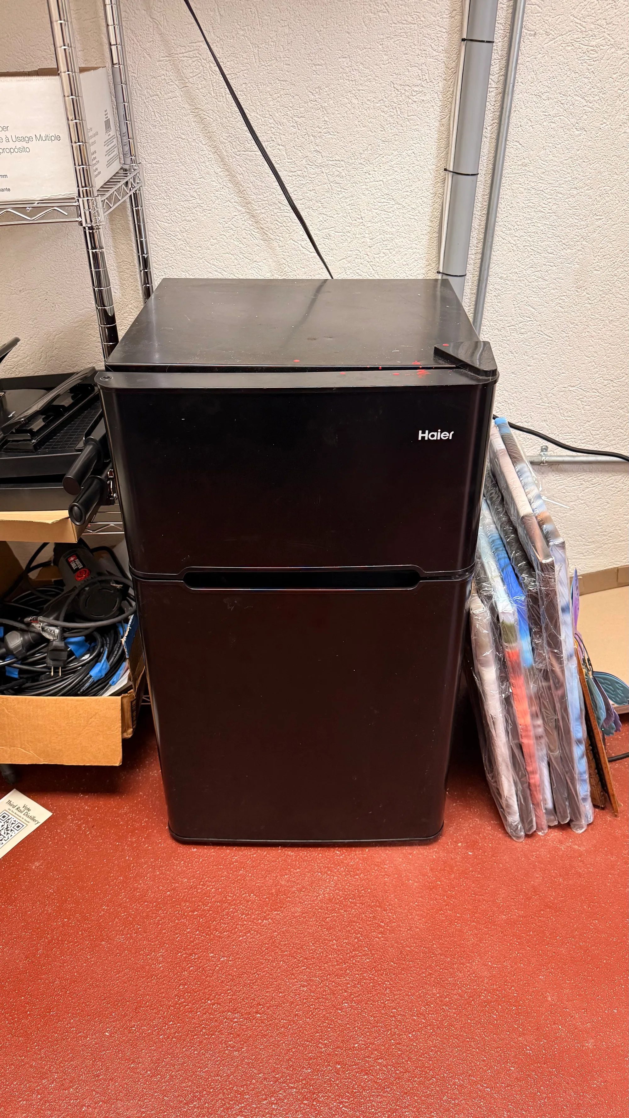 Haier mini refrigerator