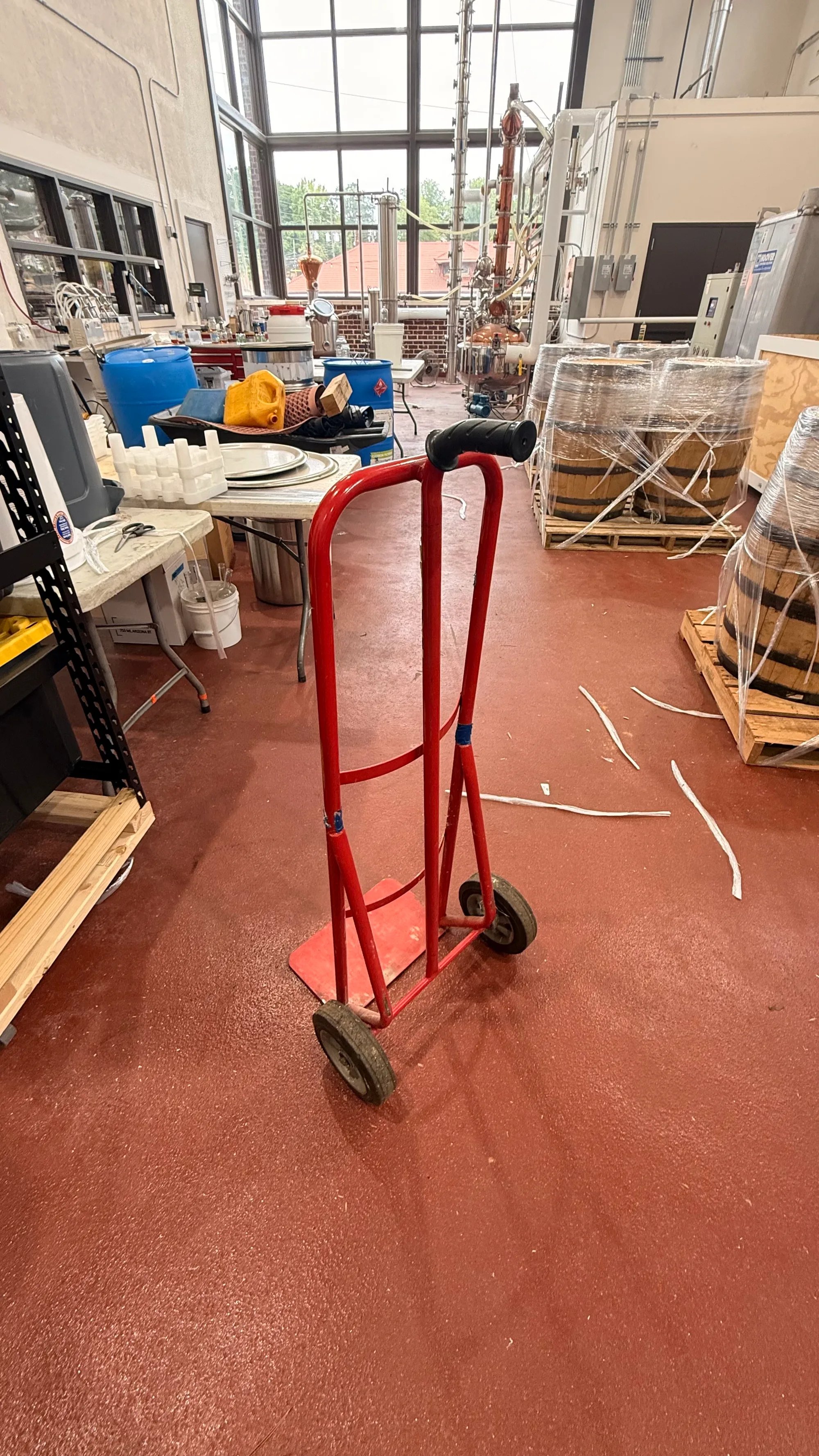 Red hand truck/dolly