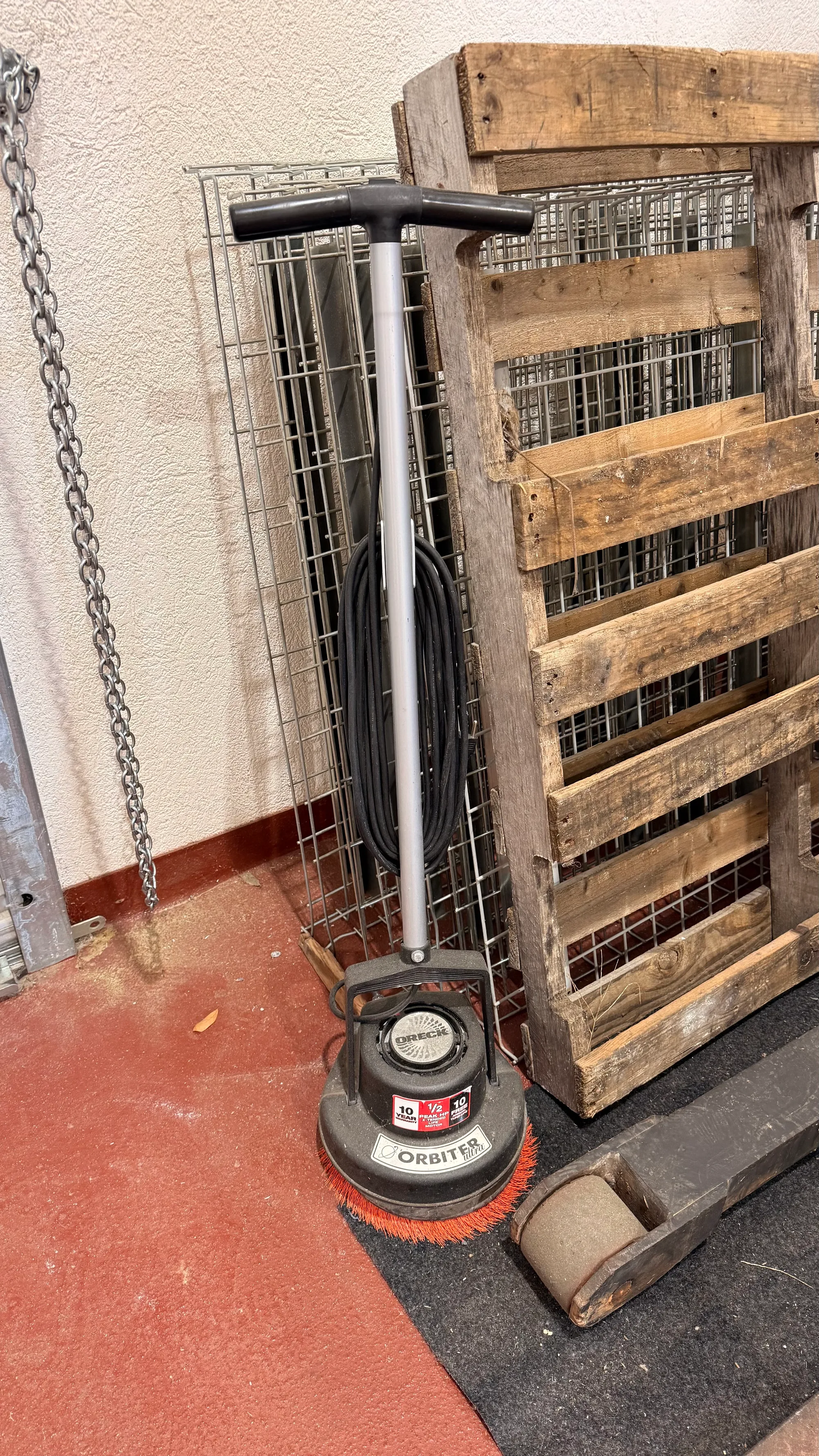 Oreck Orbiter commercial floor machine (buffer/polisher)